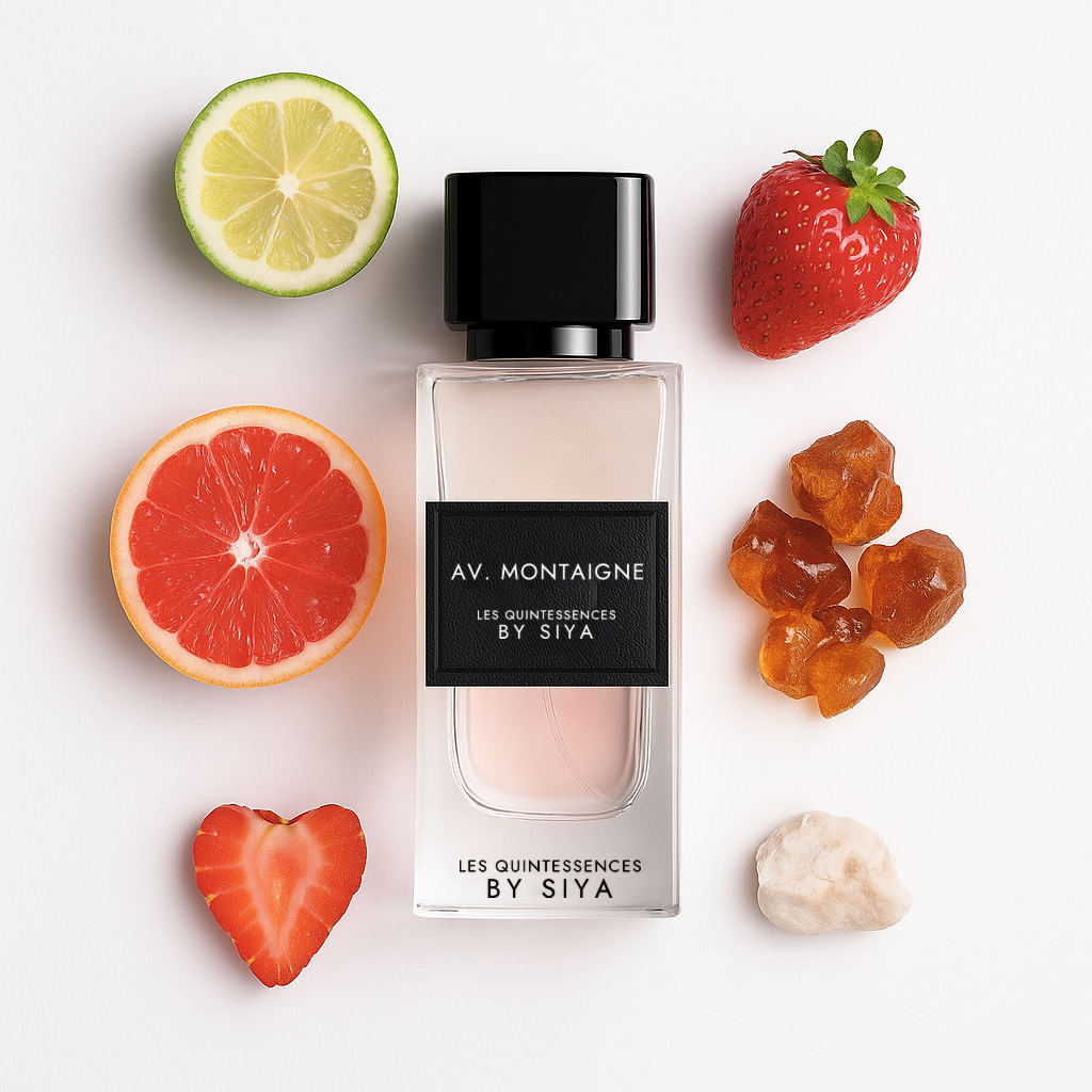 Av. Montaigne LES QUINTESSENCES BY SIYA extrait de parfum 50 ml inspiration Gris Montaigne - flacon avec boîte
