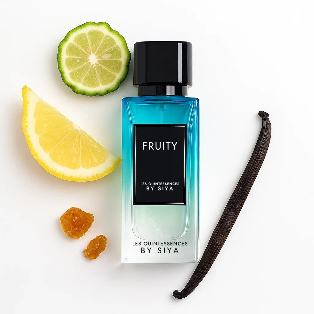 Fruity LES QUINTESSENCES BY SIYA extrait de parfum 50 ml inspiration Erba Pura - photo olfactive et notes parfumées