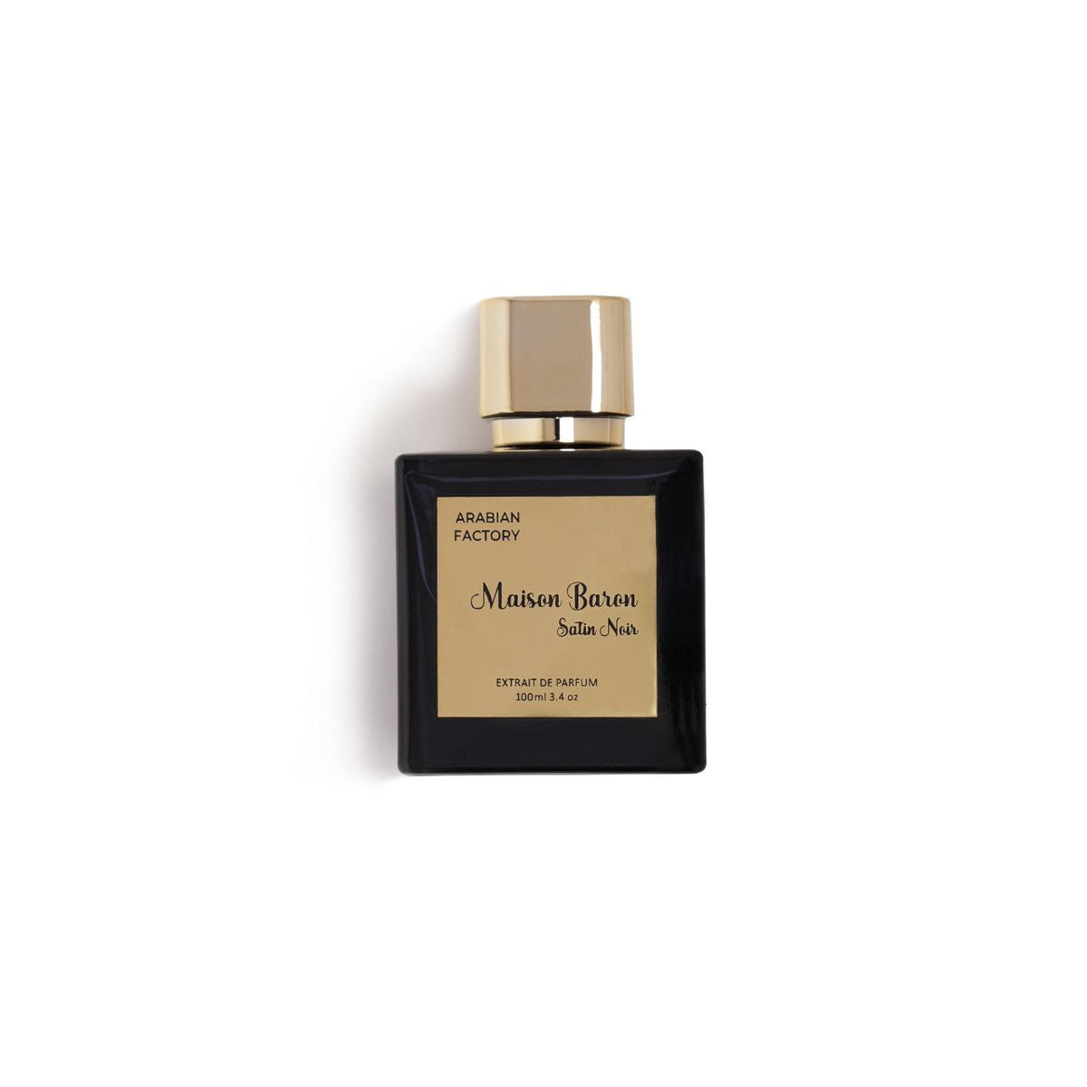 Flacon Maison Baron Satin Noir d’Arabian Factory