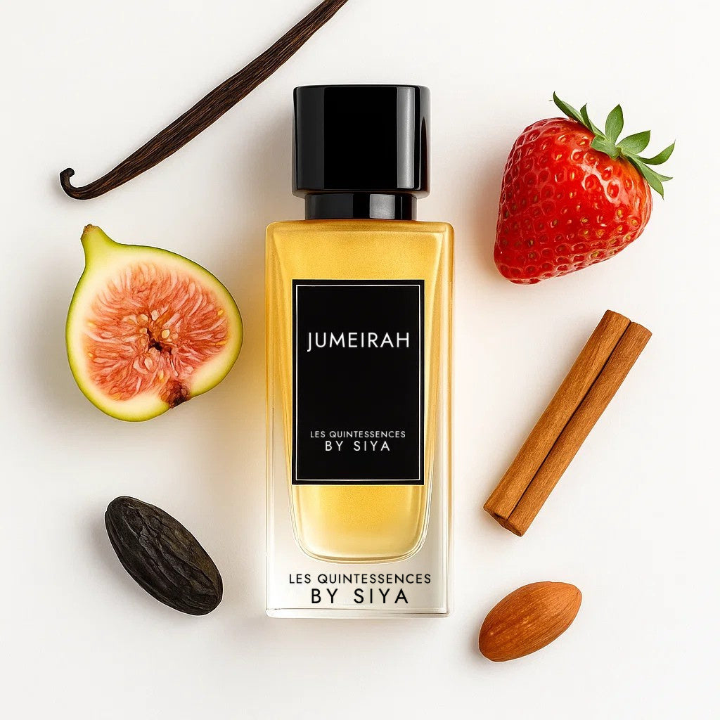 Jumeirah LES QUINTESSENCES BY SIYA extrait de parfum 50 ml inspiration Madawi Gold - photo olfactive et notes parfumées