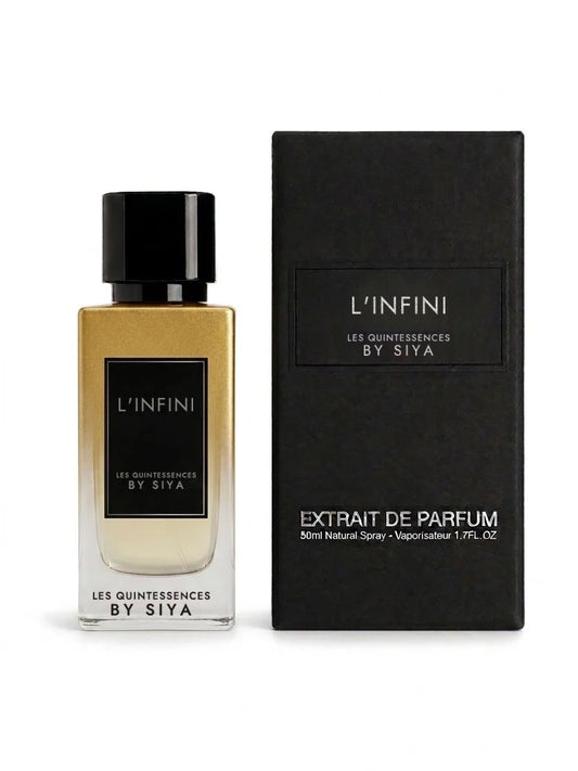 L’Infini LES QUINTESSENCES BY SIYA extrait de parfum 50 ml inspiration L’Immensité - flacon avec boîte