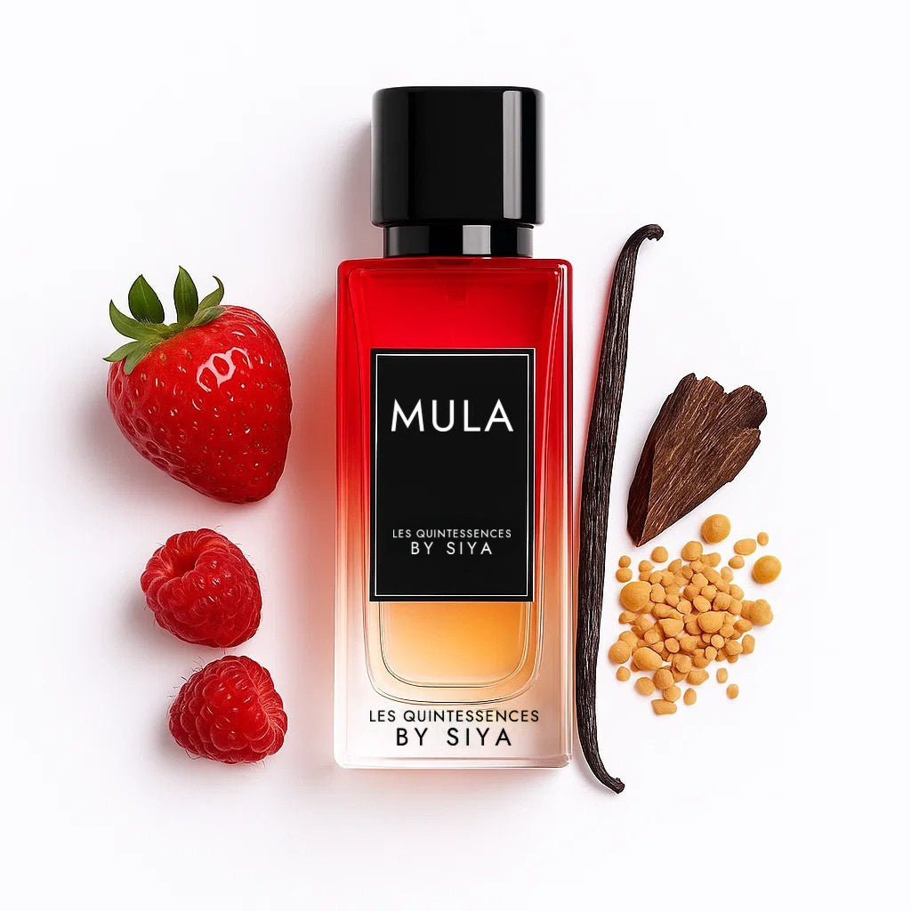 Mula LES QUINTESSENCES BY SIYA extrait de parfum 50 ml inspiration Mula Mula - photo olfactive et notes parfumées