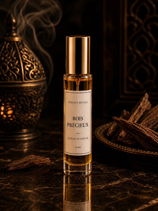 Flacon Bois Précieux Essence Royale, inspiration Bois d’Argent