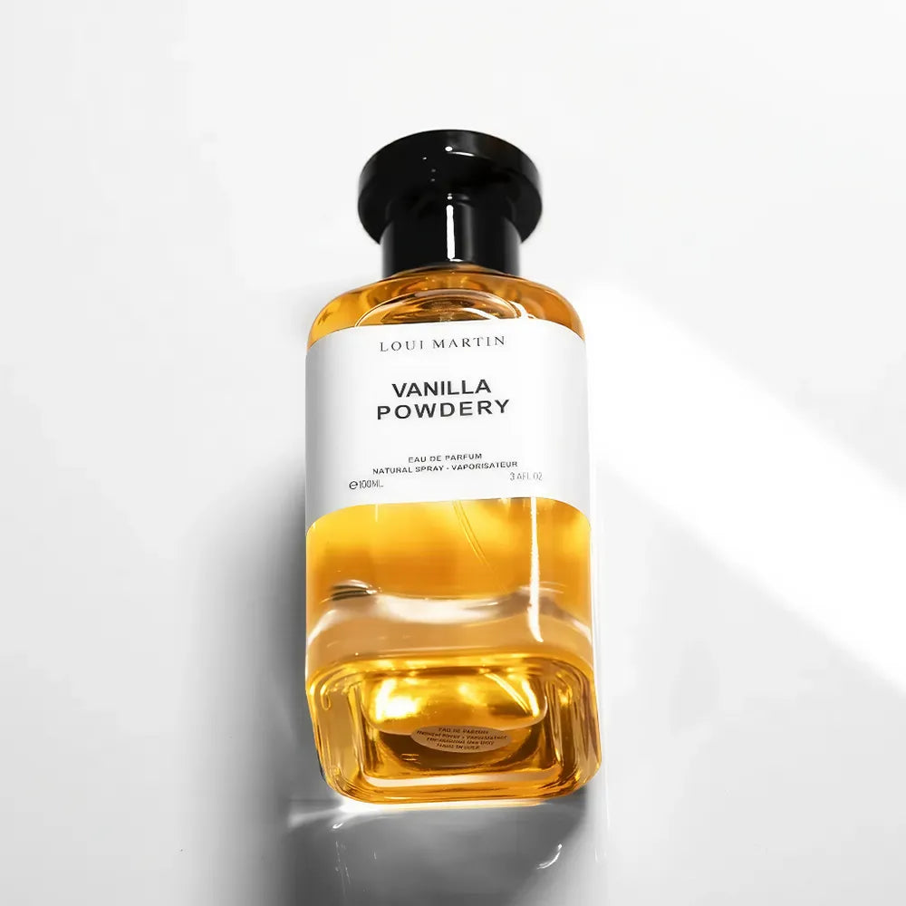 Loui Martin Vanilla Powdery – Extrait de Parfum 100 ml | Inspiration Matière Première Vanilla Powder | Essence Royale