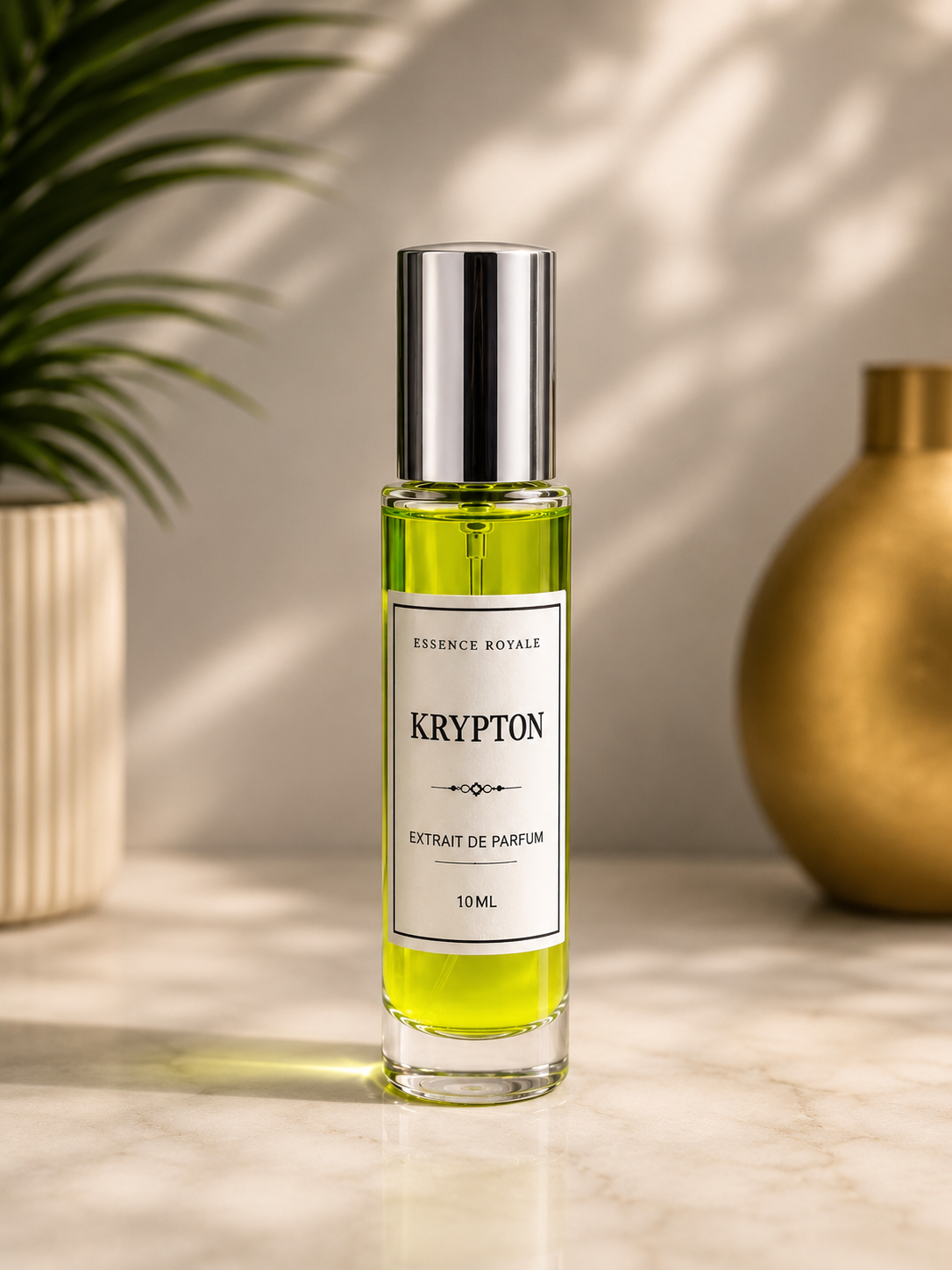 Flacon Krypton, inspiration Kryptonite de Khalil T.