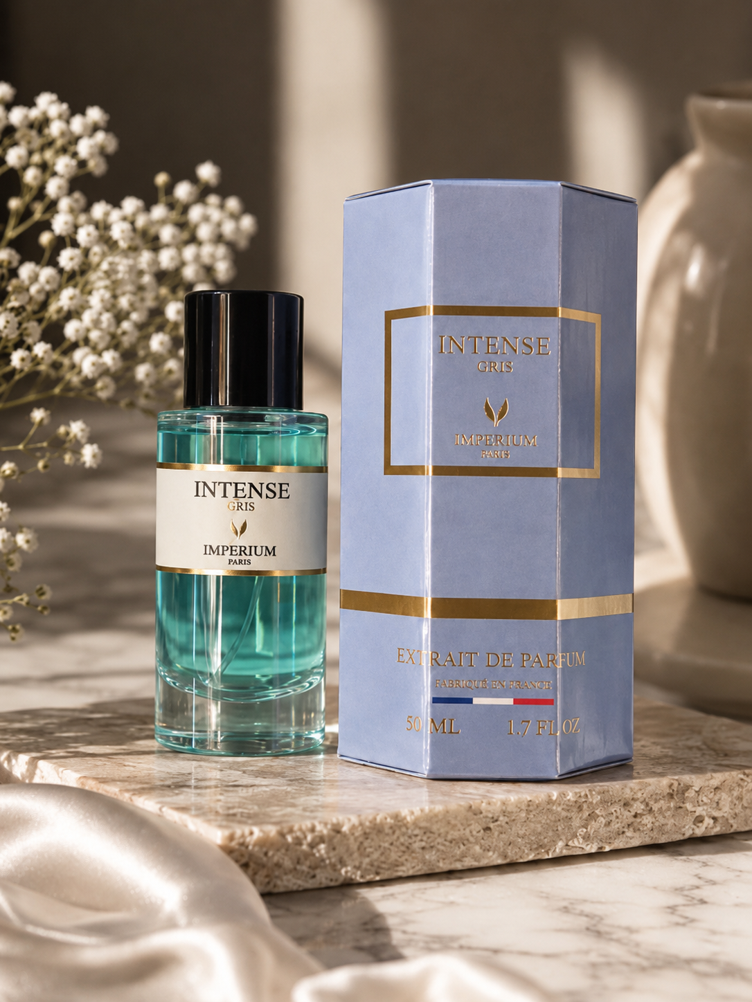 Intense Gris – Extrait de Parfum 50 ml | Inspiration Gris Dior | Essence Royale