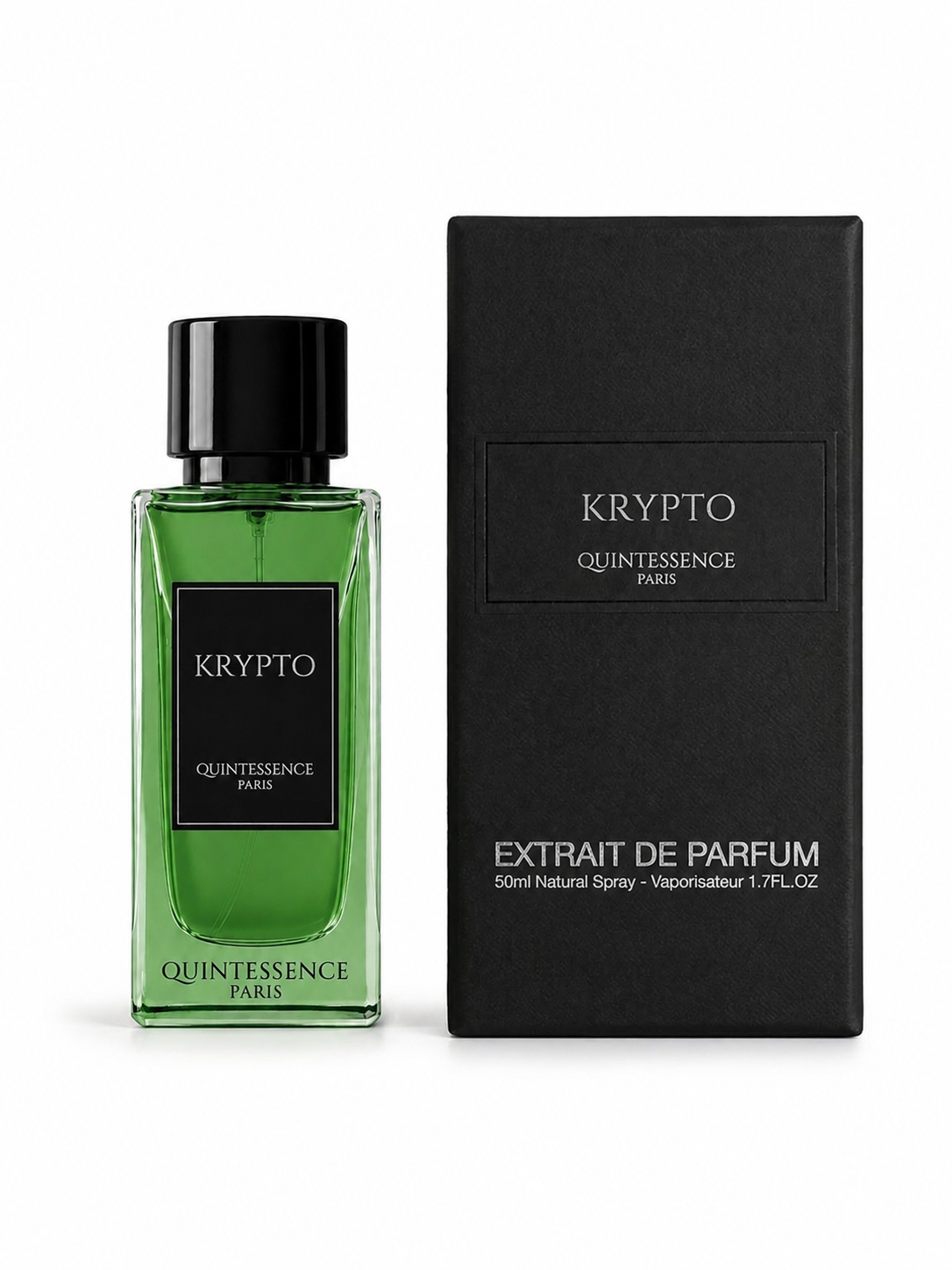 Krypto Quintessence Paris – Extrait de Parfum 50 ml | Inspiration Khalil T. Kryptonite | Essence Royale